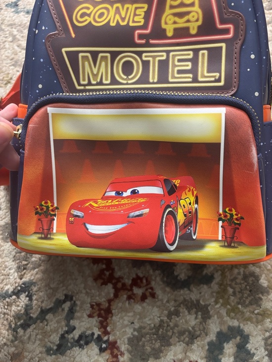 Loungefly Cozy Cone Motel Cars Mini Backpack